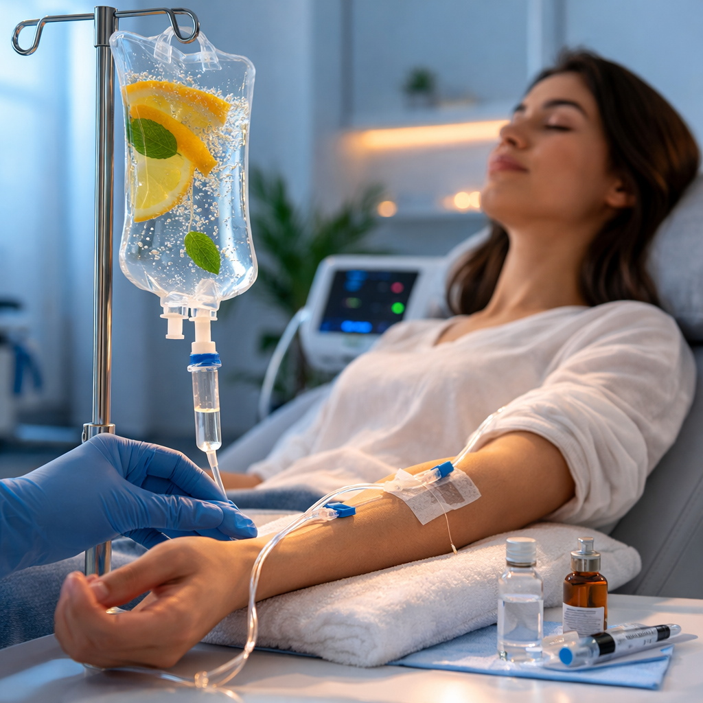 Safe and personalised IV drips near Gachibowli Shamshabad